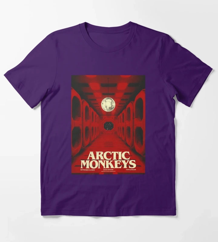 Red AM T-Shirt Purple