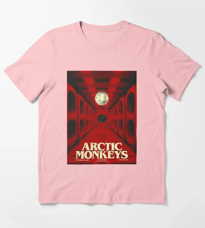 Red AM T-Shirt Dark Grey