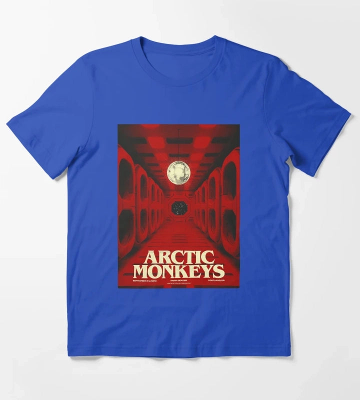 Red AM T-Shirt Blue