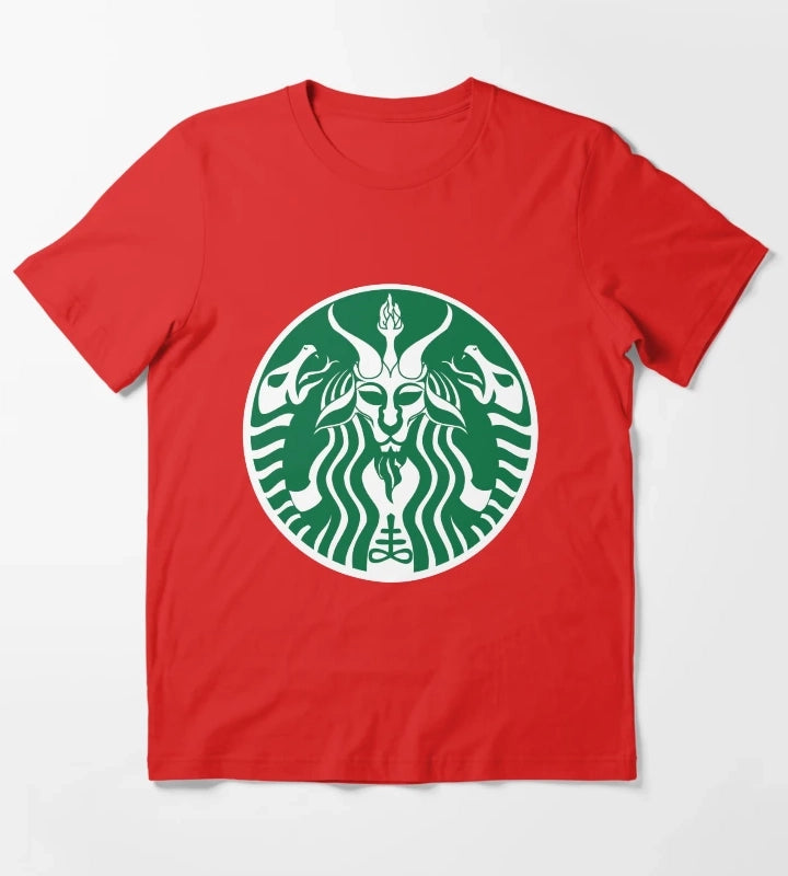 Red Cup Baphomet T-Shirt Red