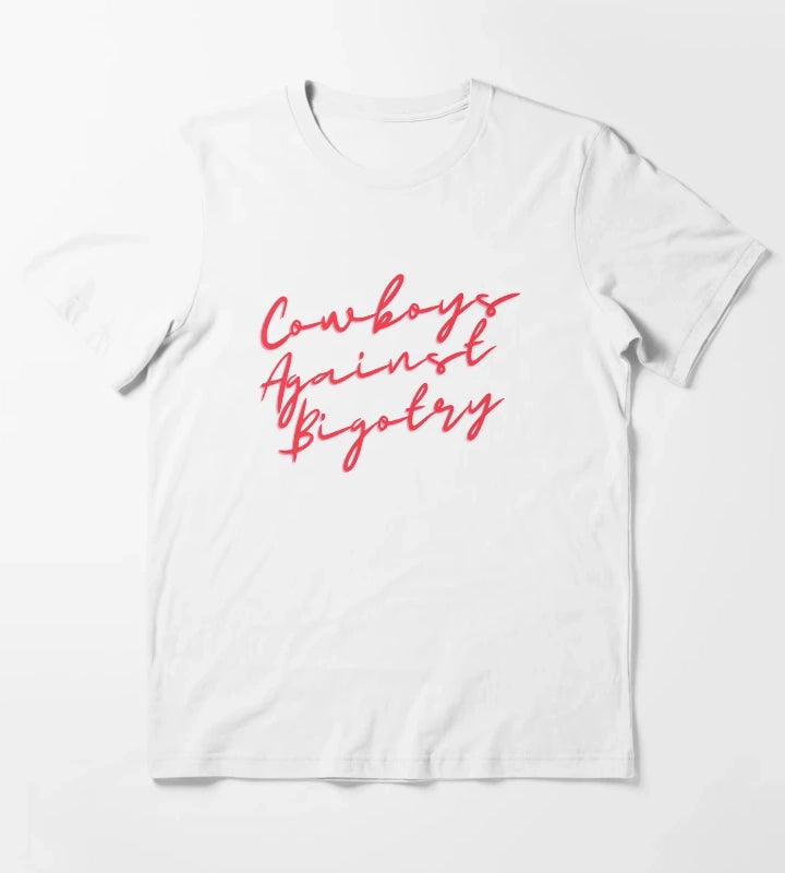 Red Orville Peck Cowboys Against Bigotry Lyrics T-Shirt White