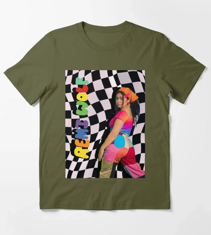 Remi Wolf T-Shirt Olive Green