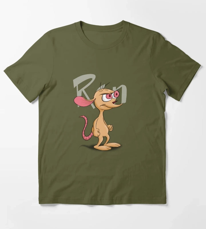 Ren Hoek T-Shirt Olive Green