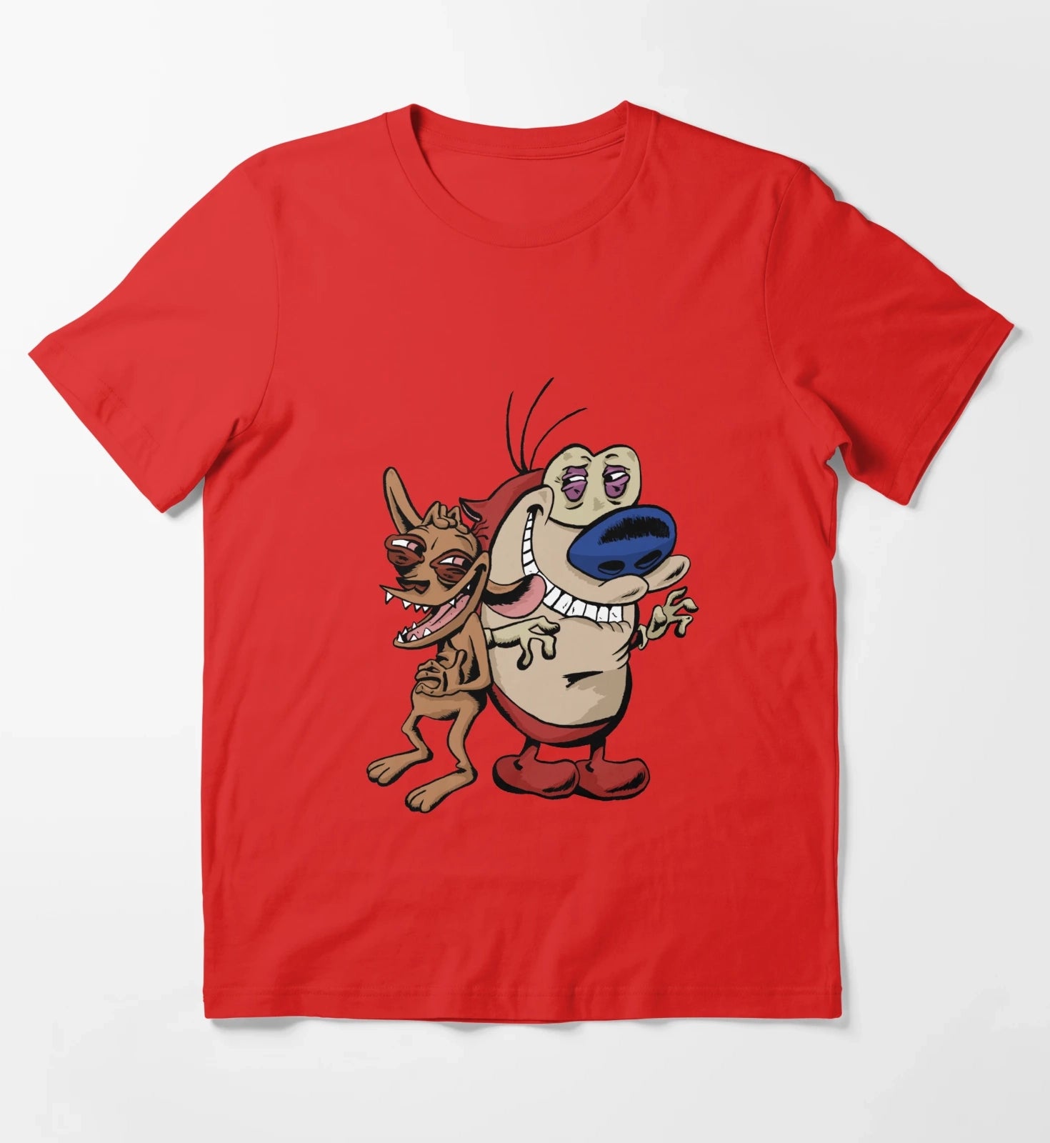 Ren and Stimpy T-Shirt Red