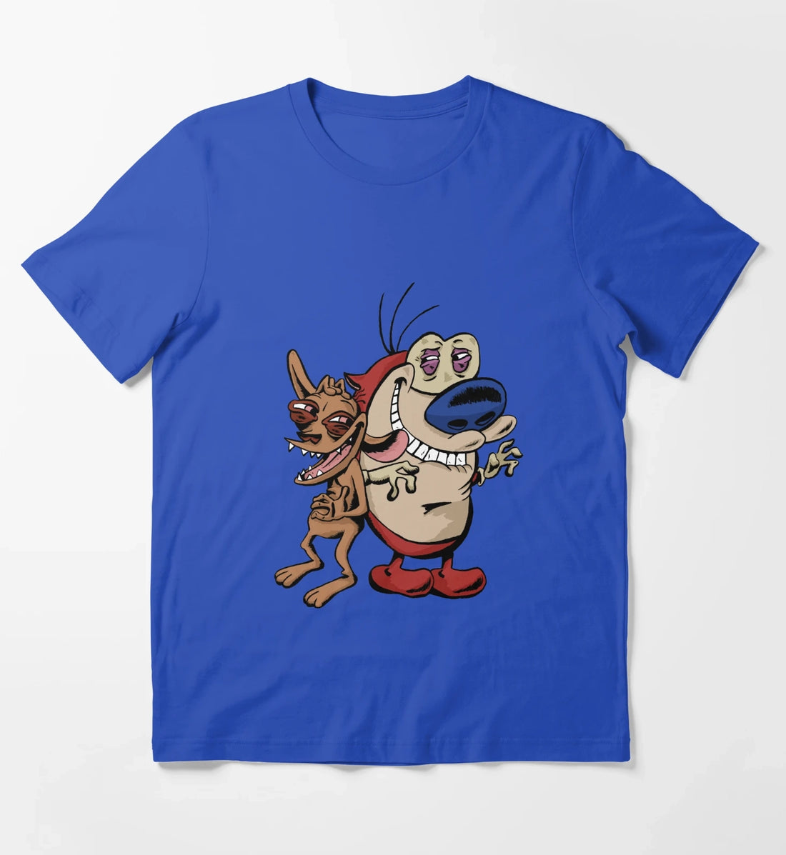 Ren and Stimpy T-Shirt Blue