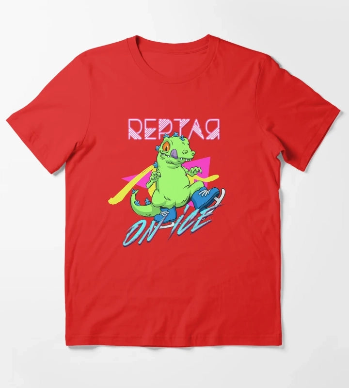 Reptar on ice T-Shirt Red