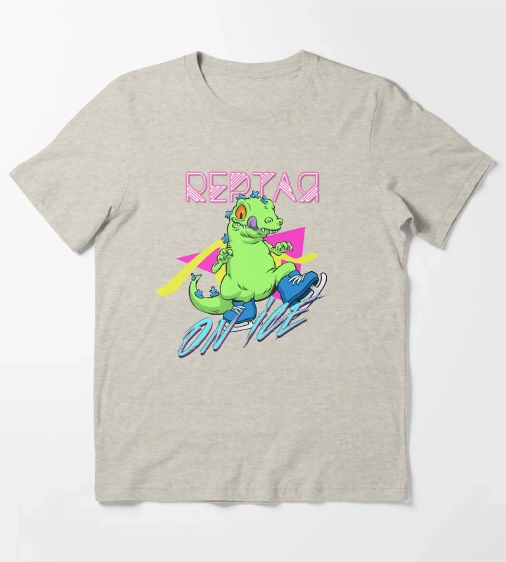 Reptar on ice T-Shirt Cream