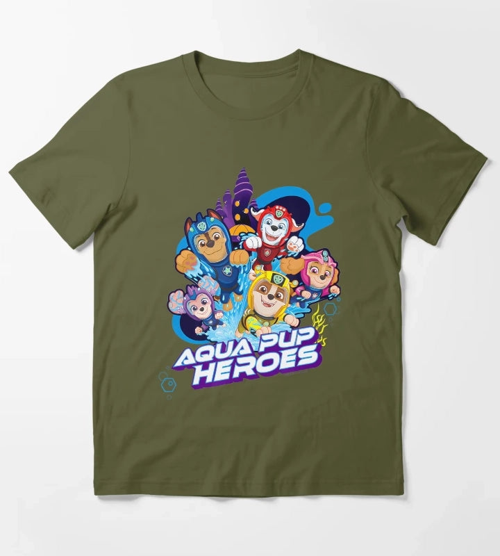 Rescue Squad Water Adventure T-Shirt Olive Green