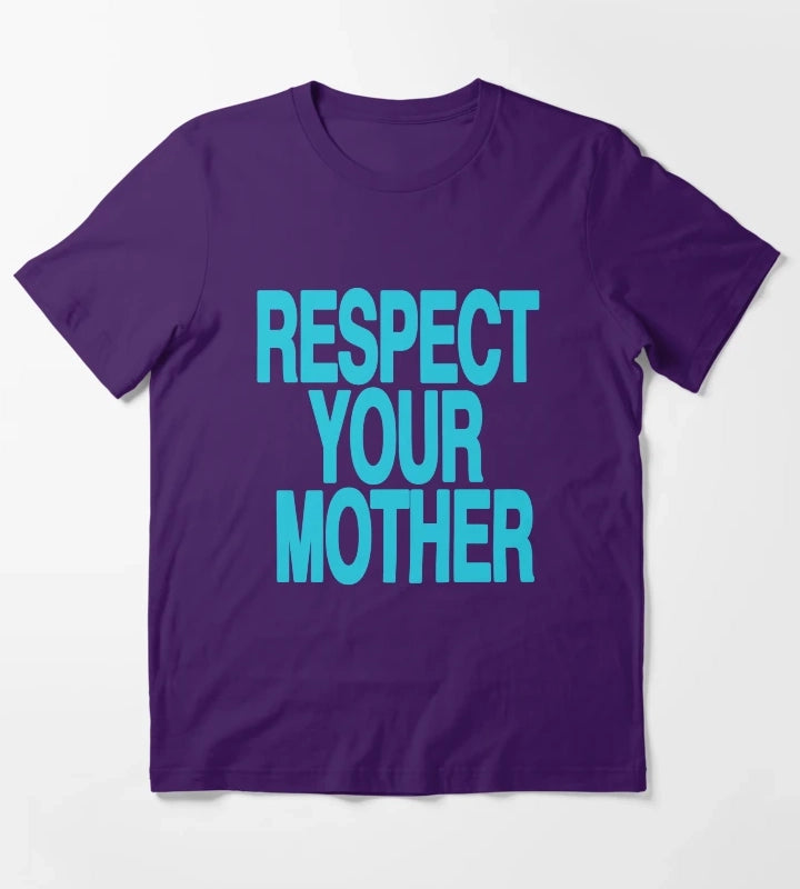 Respect Your Mother Harry Styles Blue T-Shirt Purple