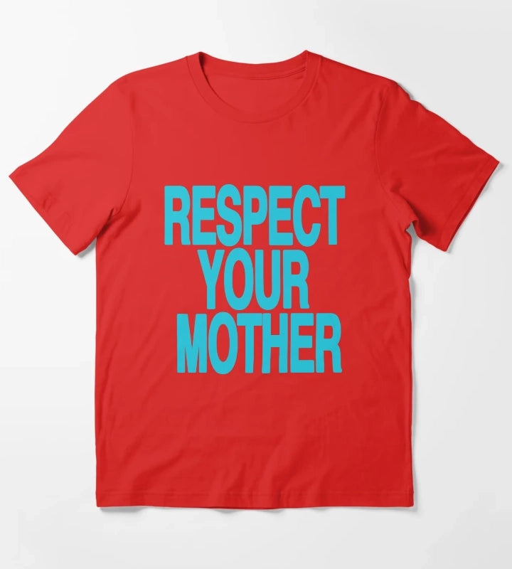 Respect Your Mother Harry Styles Blue T-Shirt Red