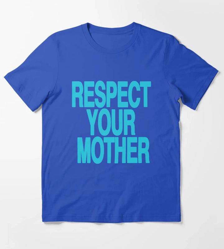 Respect Your Mother Harry Styles Blue T-Shirt Blue
