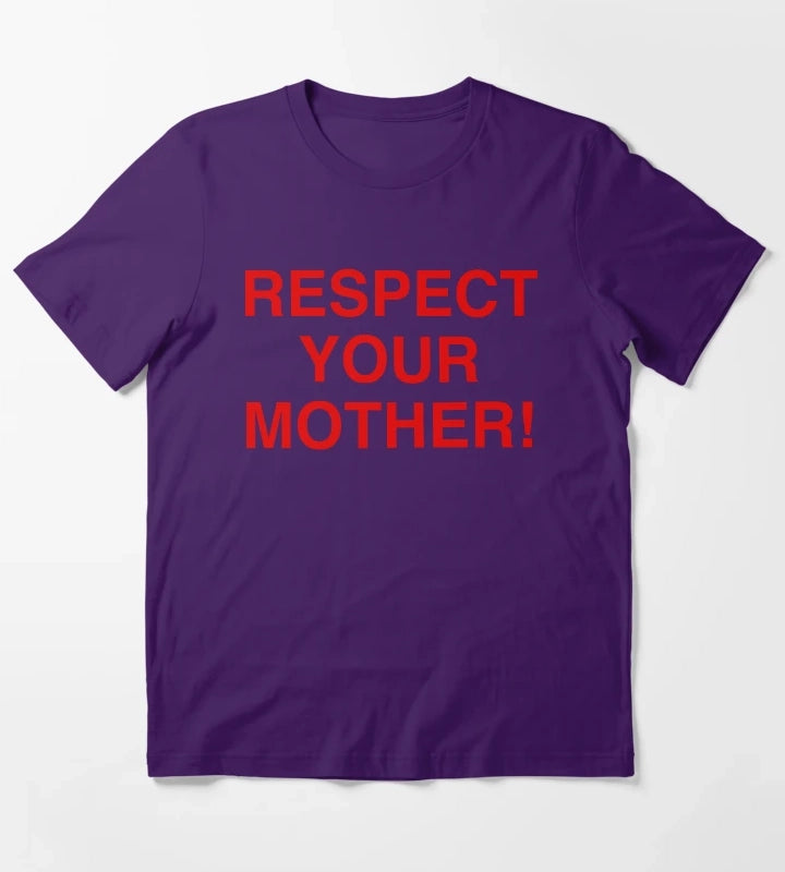 Respect Your Mother Harry Styles Red T-Shirt Purple