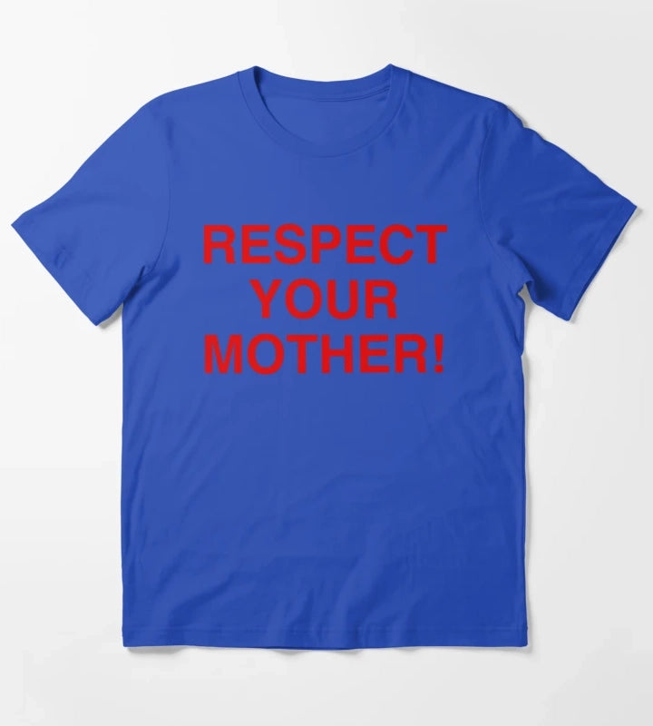 Respect Your Mother Harry Styles Red T-Shirt Blue