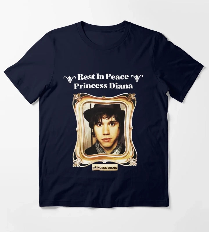 Rest In Peace Princess Diana Ryan Ross T-Shirt Navy