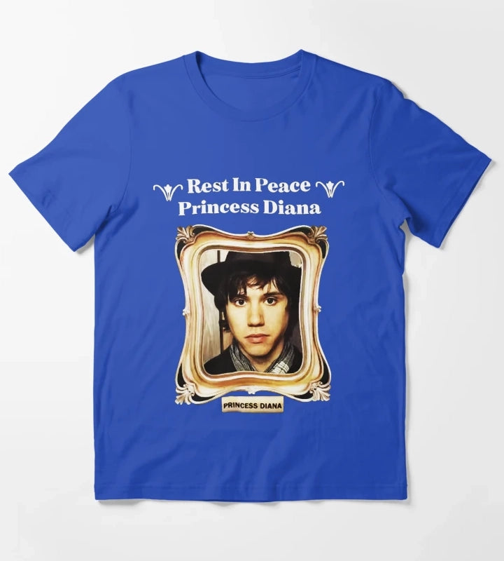 Rest In Peace Princess Diana Ryan Ross T-Shirt Blue