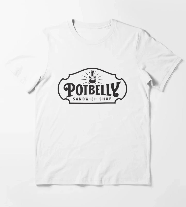 Resto Potbelly Sandwich T-Shirt White