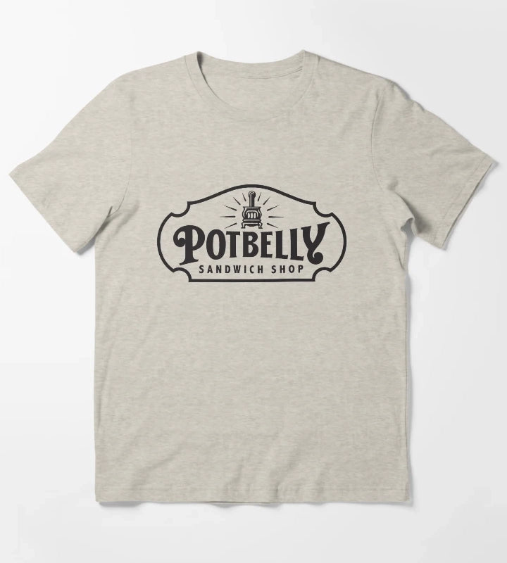 Resto Potbelly Sandwich T-Shirt Cream