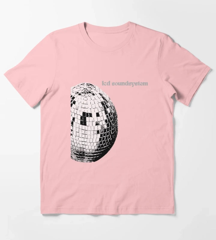 Retro Ball Text Graphic Style T-Shirt Dark Grey