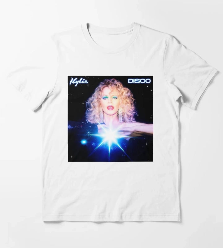 Retro Disco Queen Aesthetic T-Shirt White
