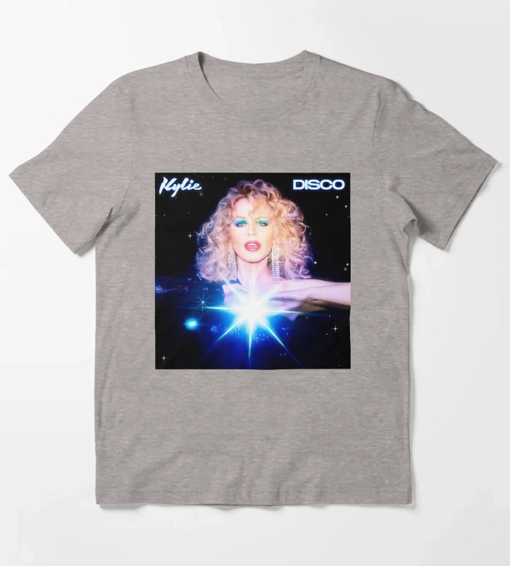 Retro Disco Queen Aesthetic T-Shirt Heather Grey