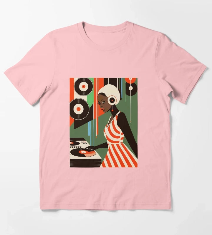 Retro Disco party T-Shirt Dark Grey