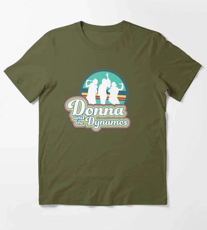 Retro Dynamos T-Shirt Olive Green
