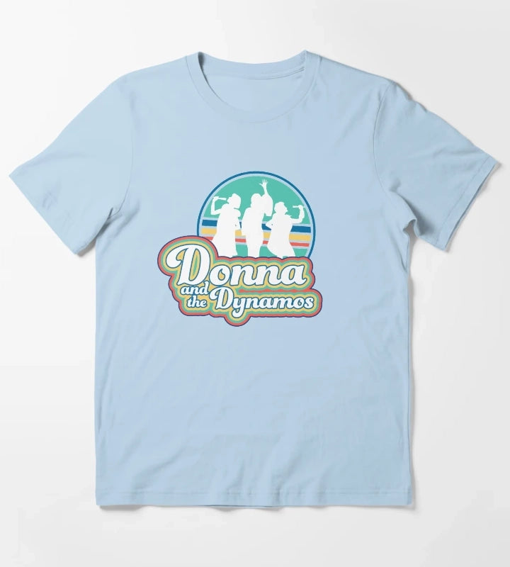 Retro Dynamos T-Shirt Sky Blue