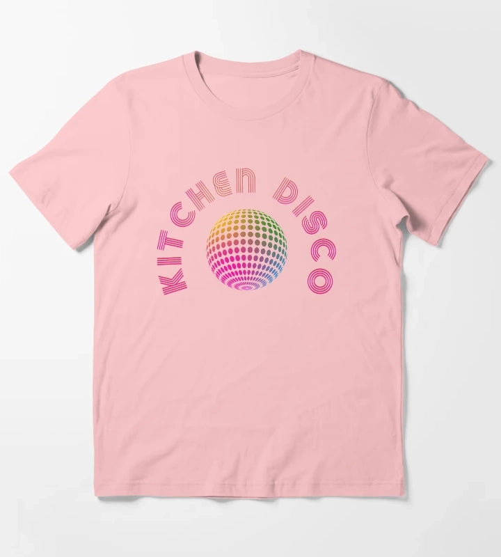 Retro Kitchen Disco Ball T-Shirt Dark Grey