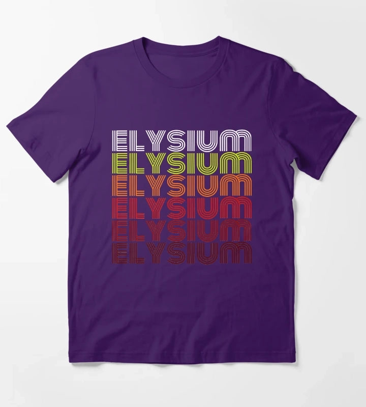 Retro Vintage Role Disco Elysium Playing Game Gift For Everyone T-Shirt Purple