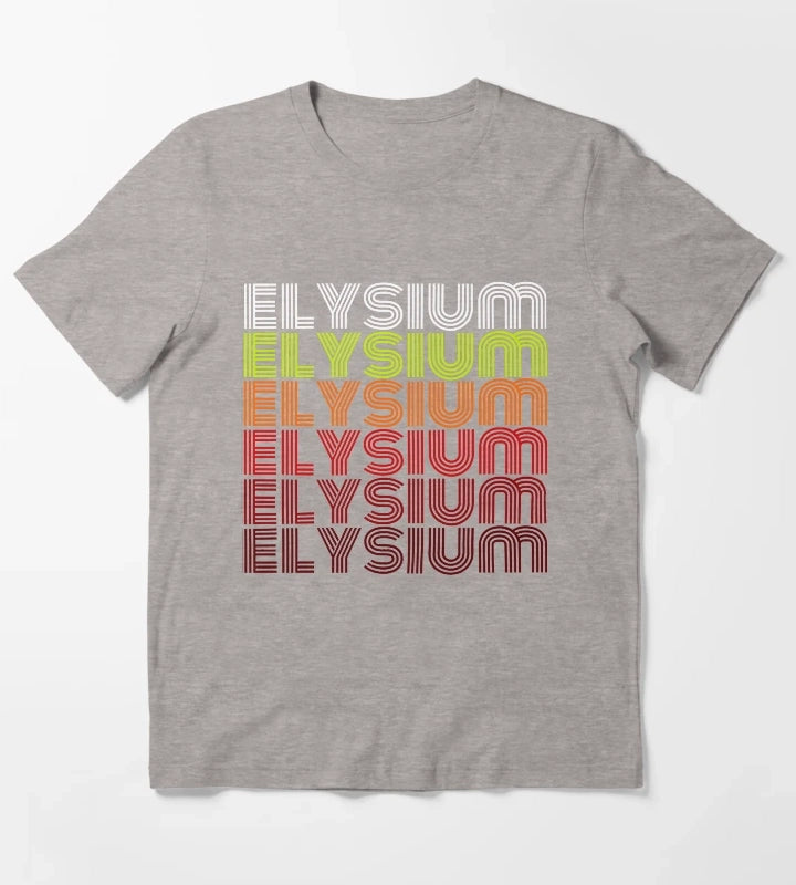 Retro Vintage Role Disco Elysium Playing Game Gift For Everyone T-Shirt Heather Grey