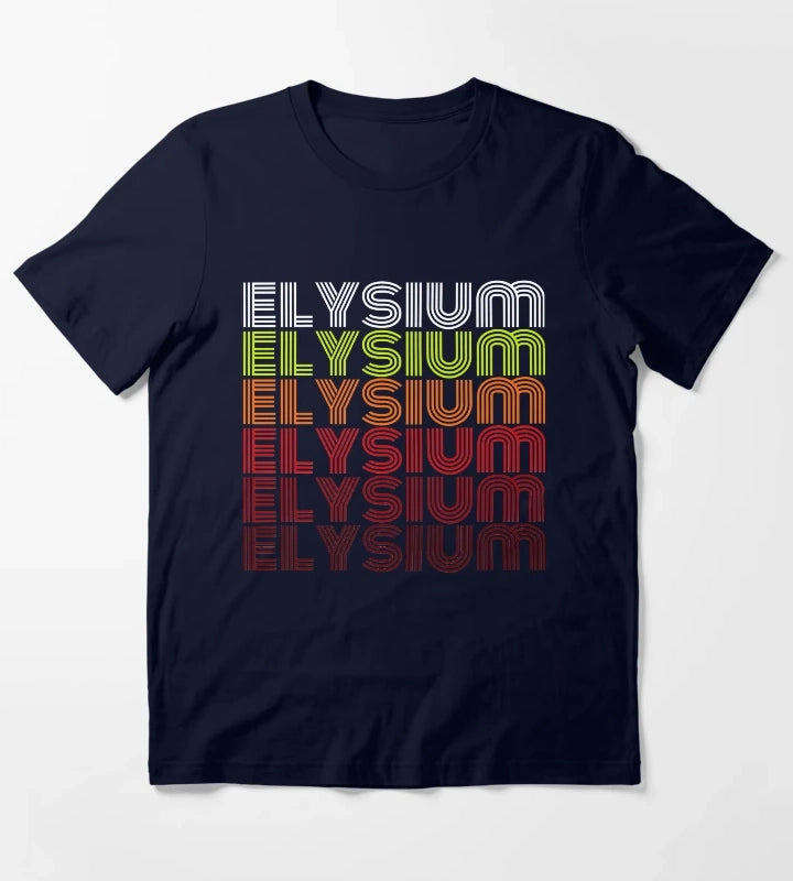 Retro Vintage Role Disco Elysium Playing Game Gift For Everyone T-Shirt Navy