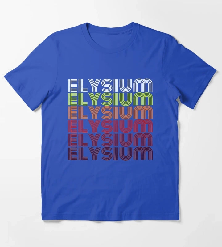 Retro Vintage Role Disco Elysium Playing Game Gift For Everyone T-Shirt Blue