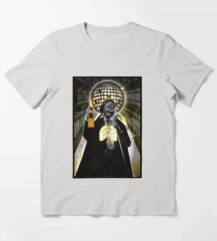 Retro Vintage Role Disco Elysium Playing Game Love You T-Shirt Light Grey