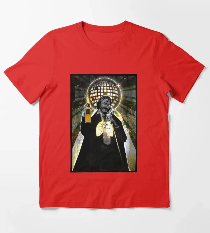 Retro Vintage Role Disco Elysium Playing Game Love You T-Shirt Red