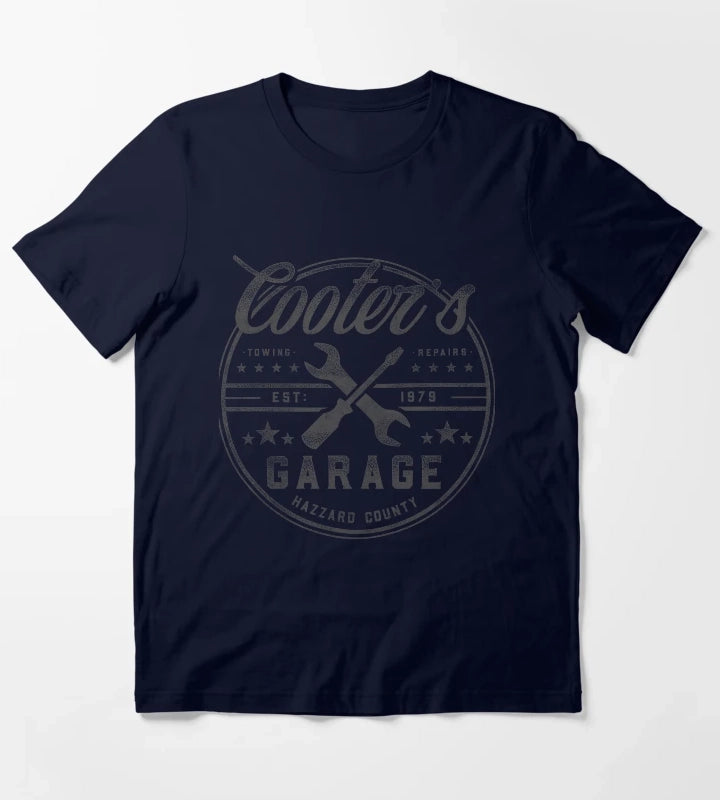 Retro Vintage The Dukes Of Hazzard Retro Vintage T-Shirt Navy