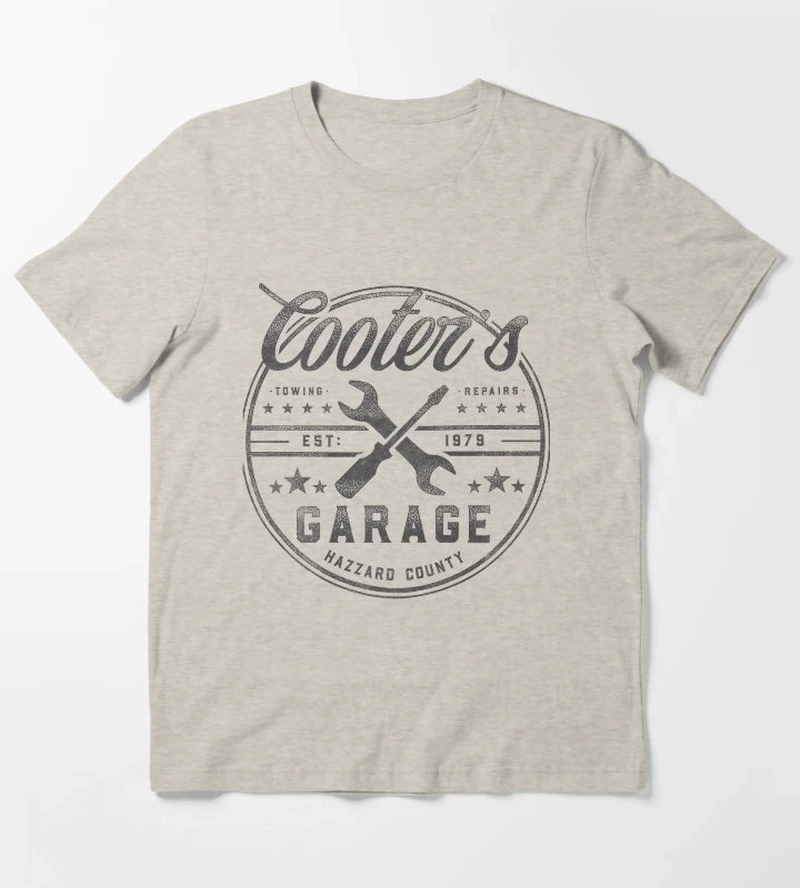 Retro Vintage The Dukes Of Hazzard Retro Vintage T-Shirt Cream