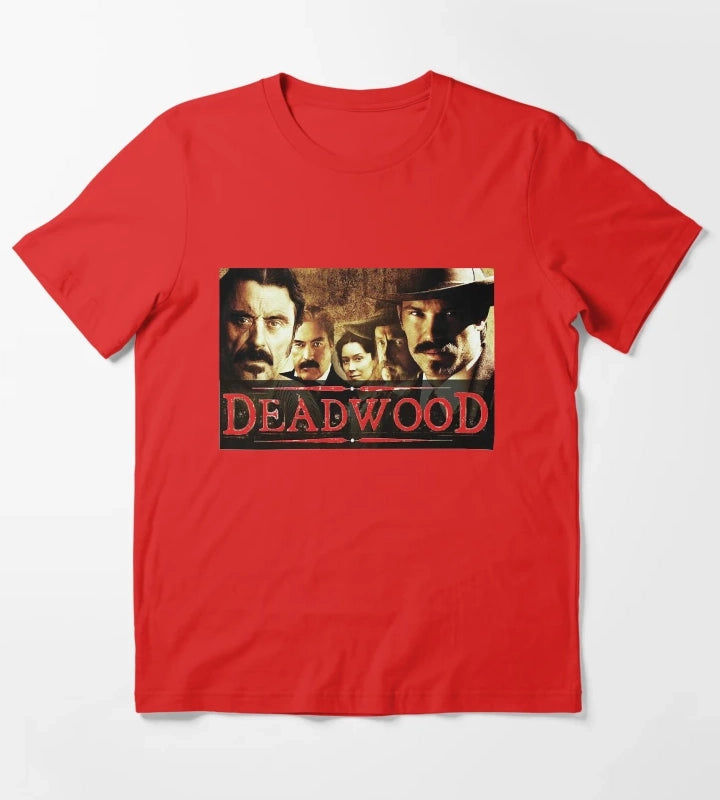 Retro Vintagets Deadwood South Dakota Halloween T-Shirt Red