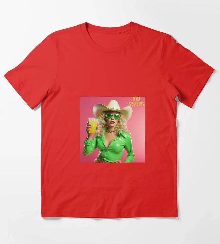 Retro cowgirl T-Shirt Red