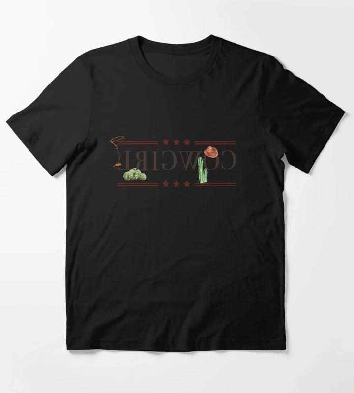 Reverse Cowgirl Funny Girls and Womens Gift Idea T-Shirt