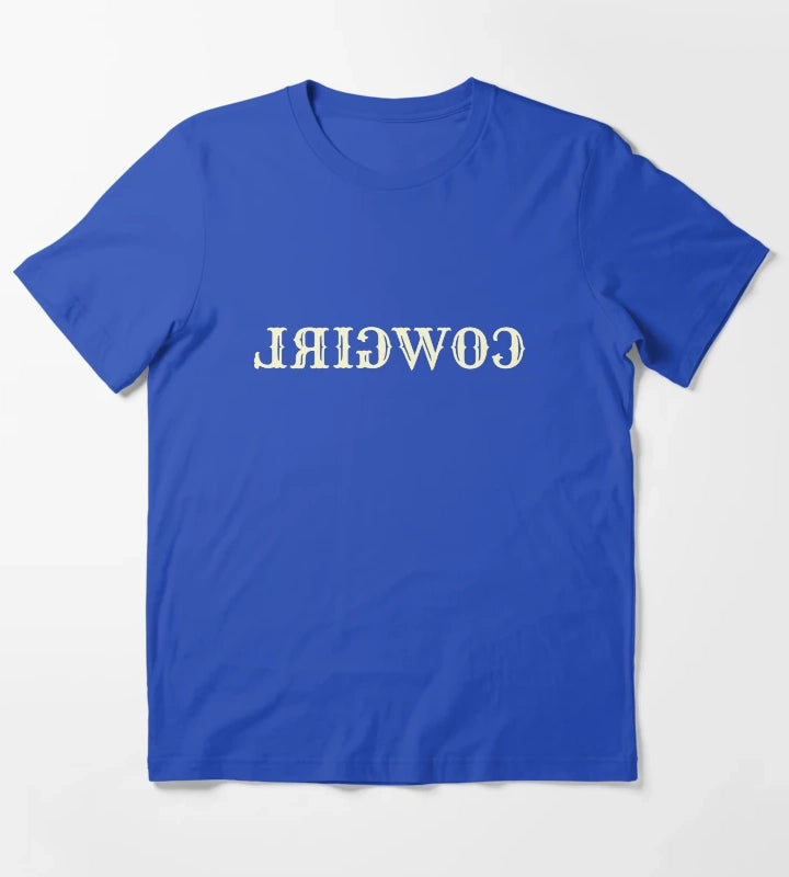 Reverse Cowgirl Lrigwoc T-Shirt Blue