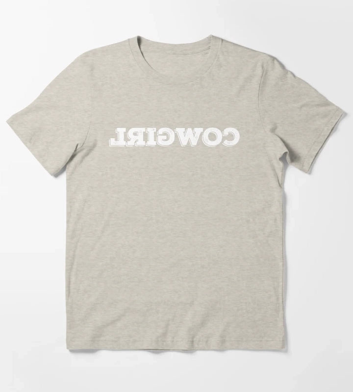 Reverse Cowgirl T-Shirt Cream