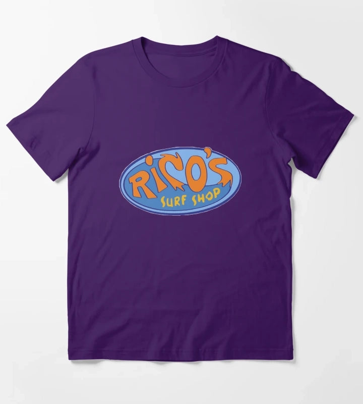 Ricos Surf Shop Hannah Montana T-Shirt Purple