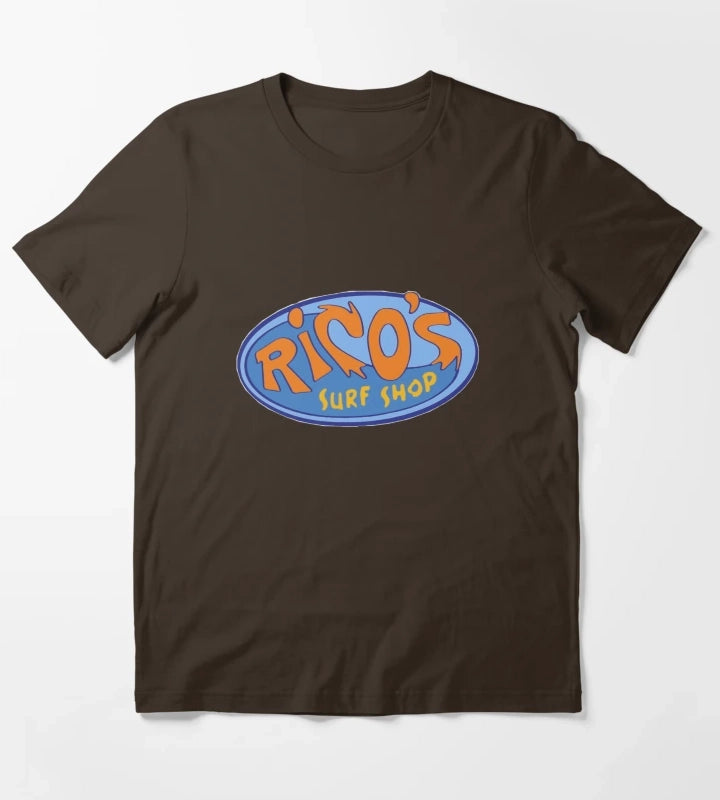 Ricos Surf Shop Hannah Montana T-Shirt Brown