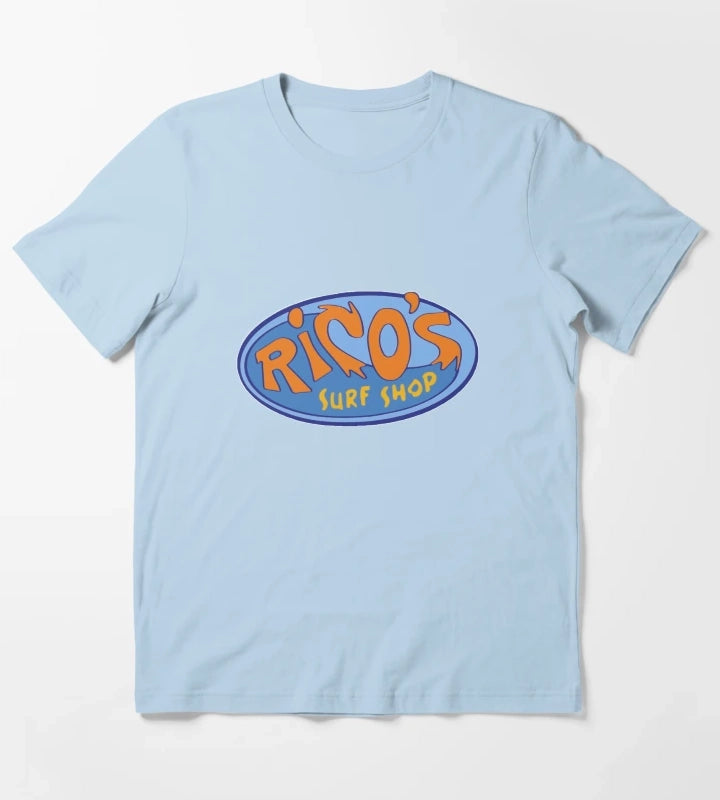 Ricos Surf Shop Hannah Montana T-Shirt Sky Blue