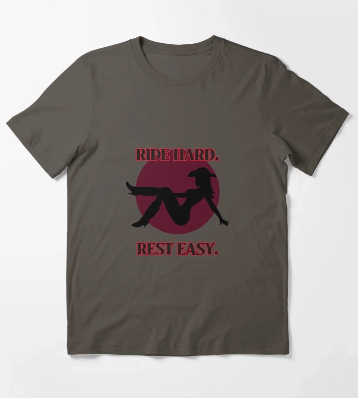 Ride Hard Rest Easy T-Shirt Dark Grey