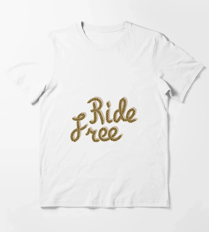 Ride free cowgirl T-Shirt White