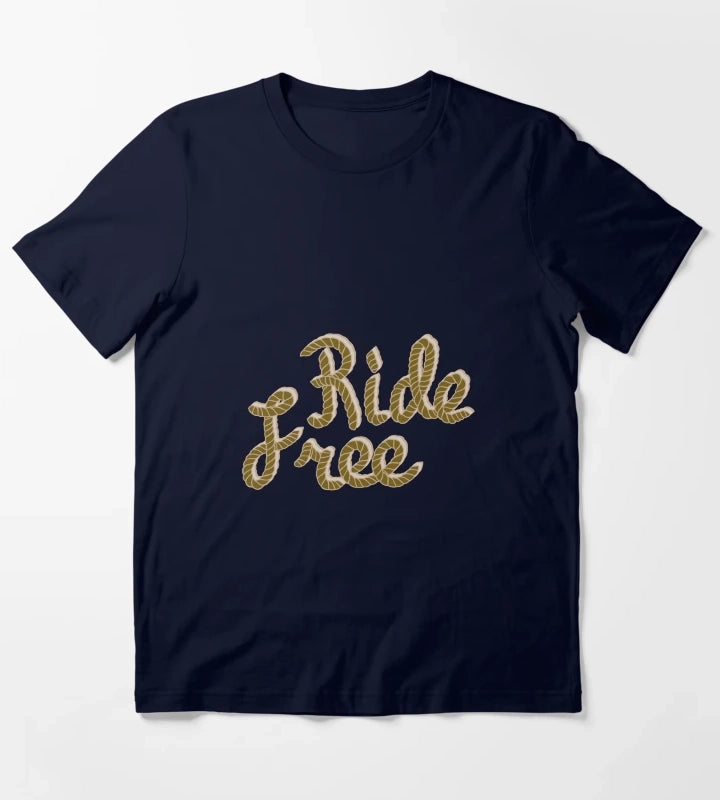 Ride free cowgirl T-Shirt Navy