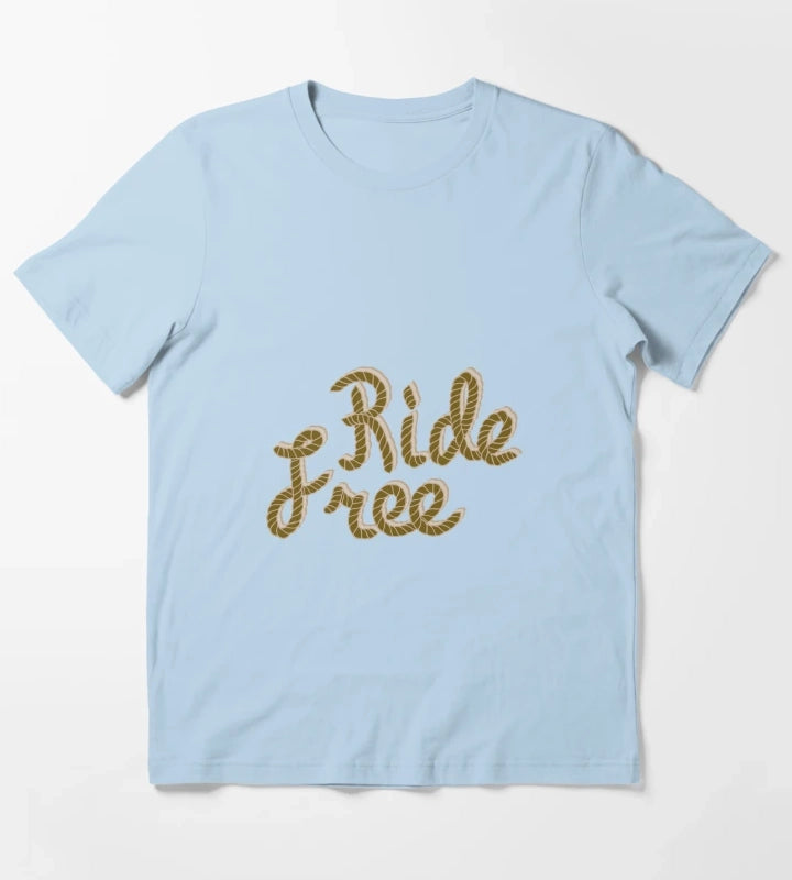Ride free cowgirl T-Shirt Sky Blue