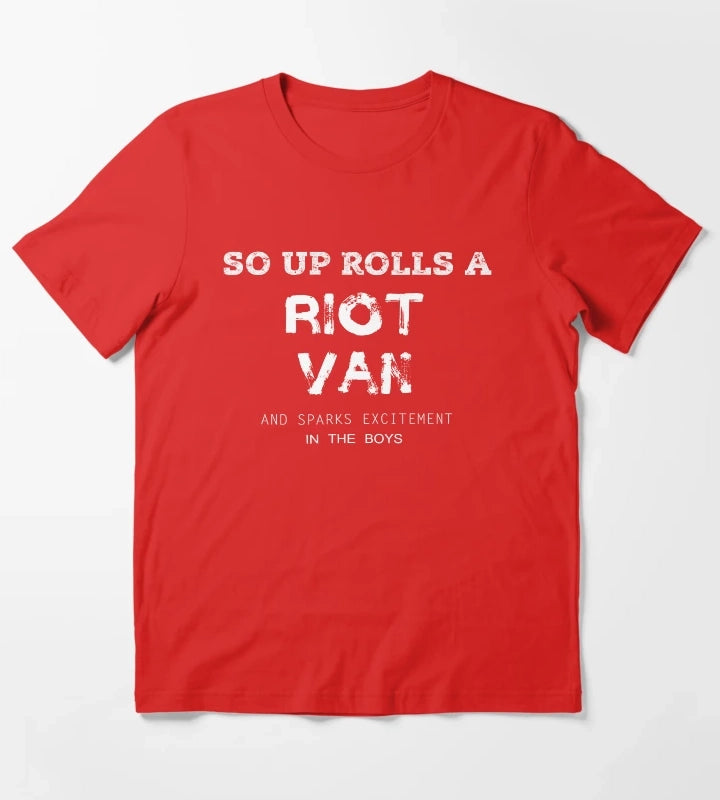 Riot Van Premium T-Shirt Red