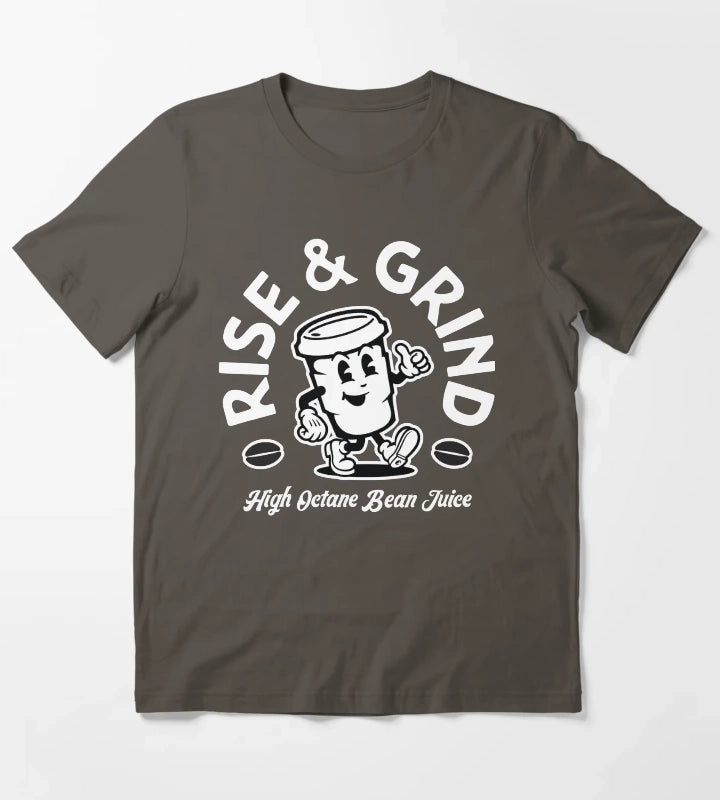 Rise and Grind T-Shirt Dark Grey